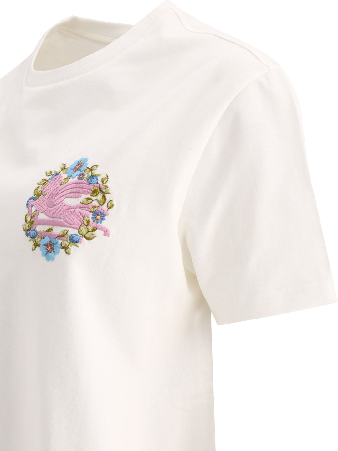 T-Shirt With Embroidery T-Shirts White