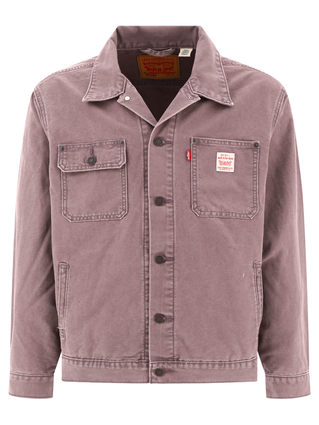 Sunrise Trucker Jacket Jackets Purple