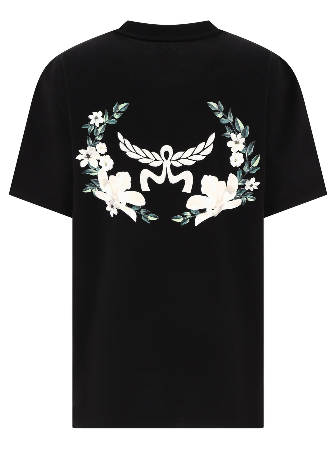 T-Shirt With Embroidered Logo T-Shirts Black