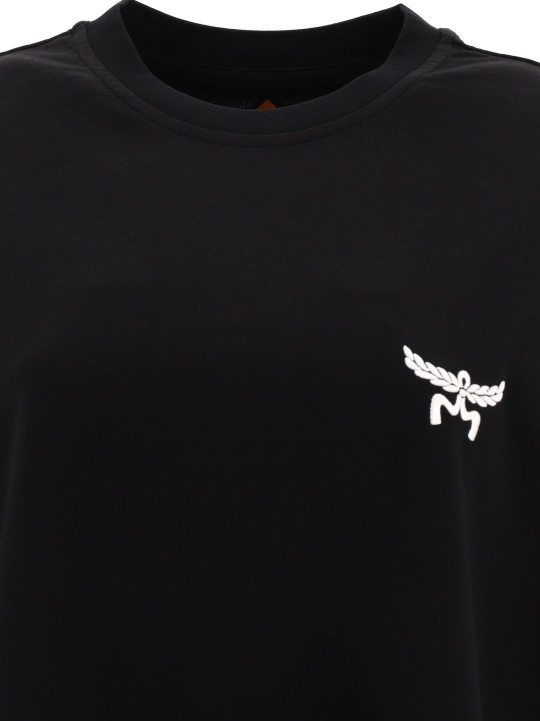 T-Shirt With Embroidered Logo T-Shirts Black