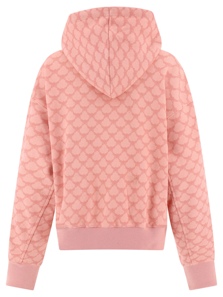 Monogram Hoodie Sweatshirts Pink