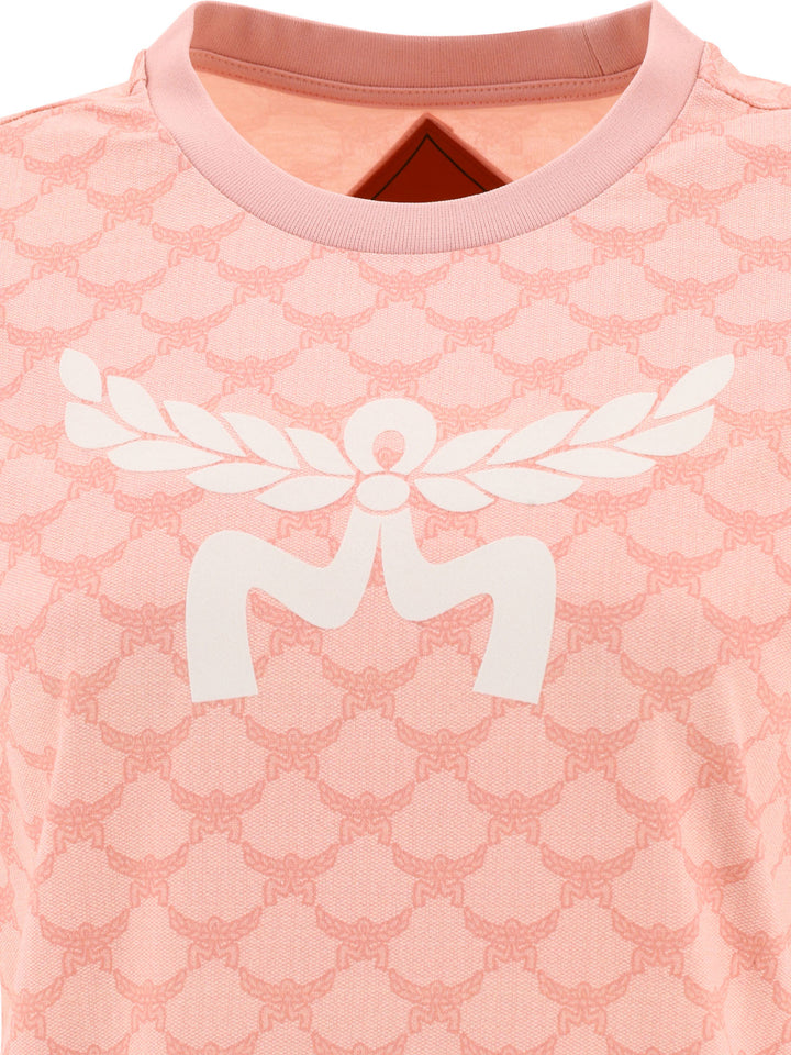 Monogram T-Shirt T-Shirts Pink