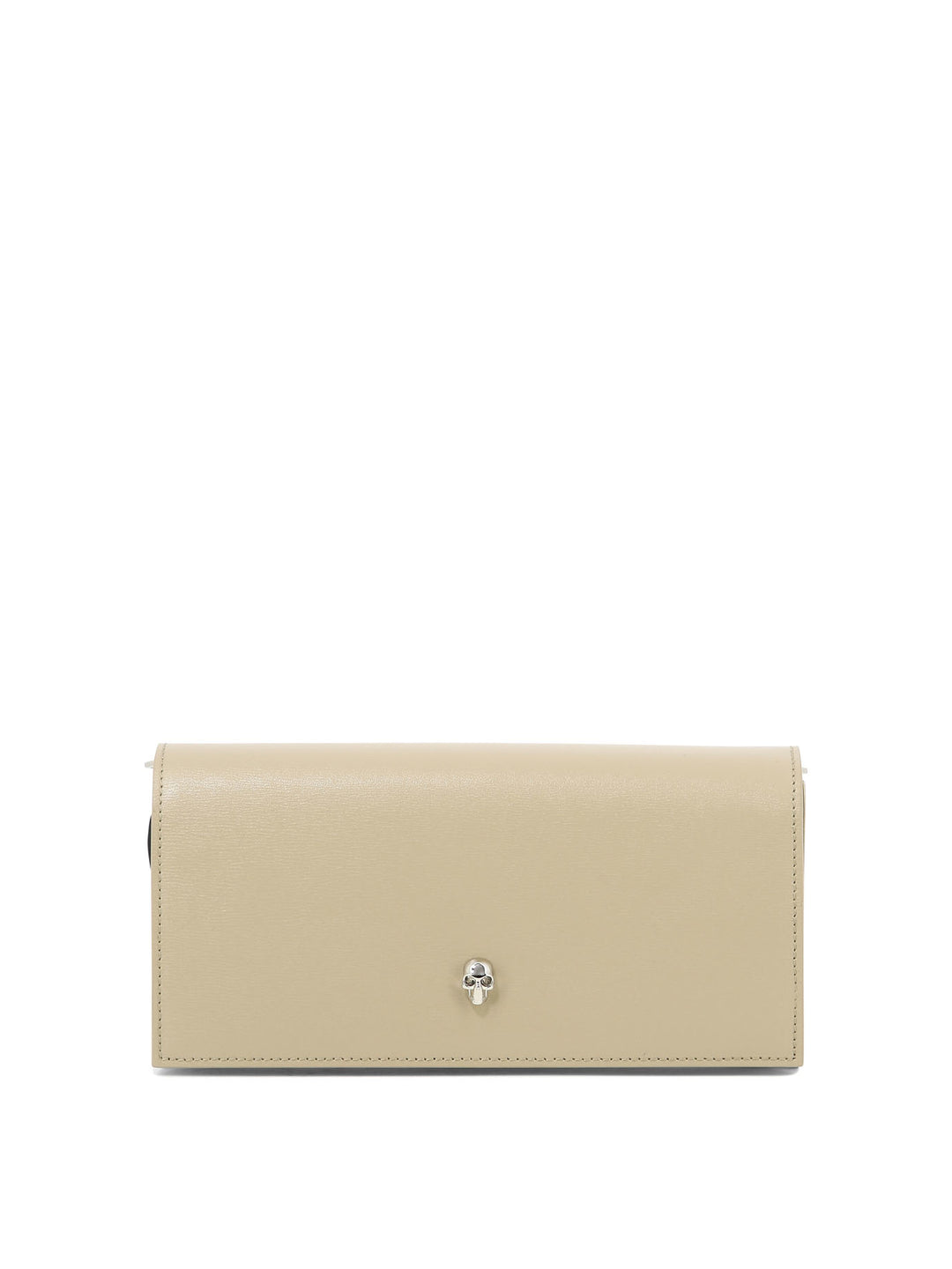 Skull Wallets & Card Holders Beige