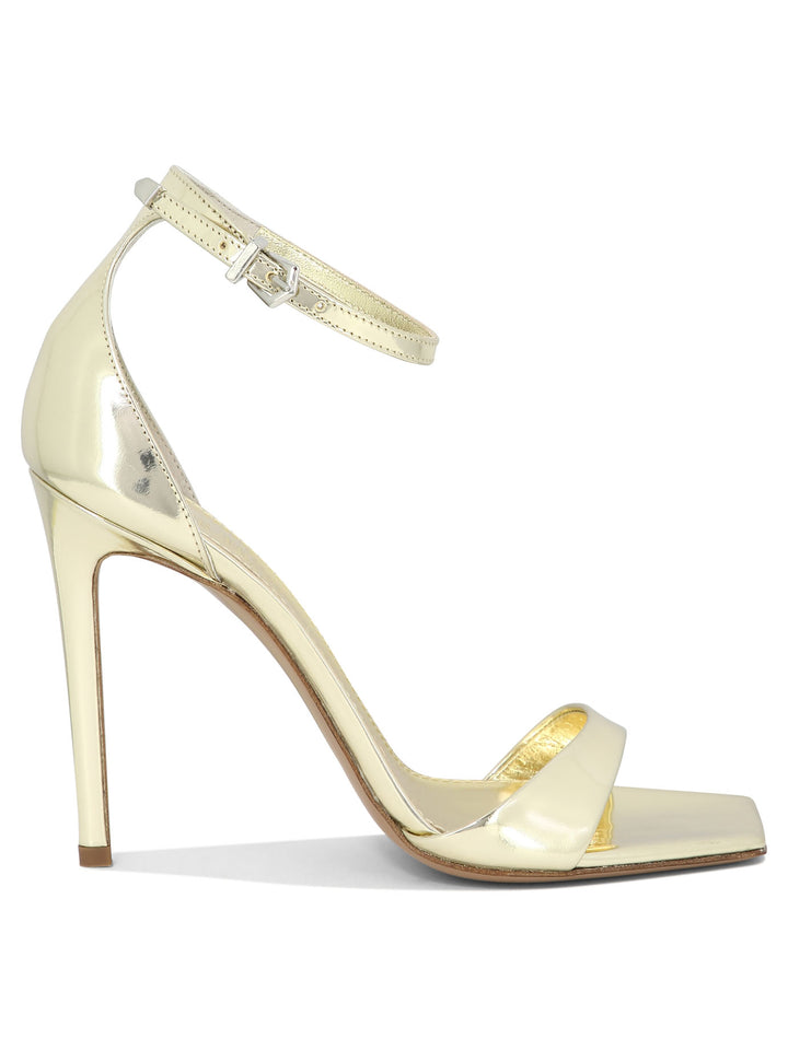 Stiletto Sandals Gold