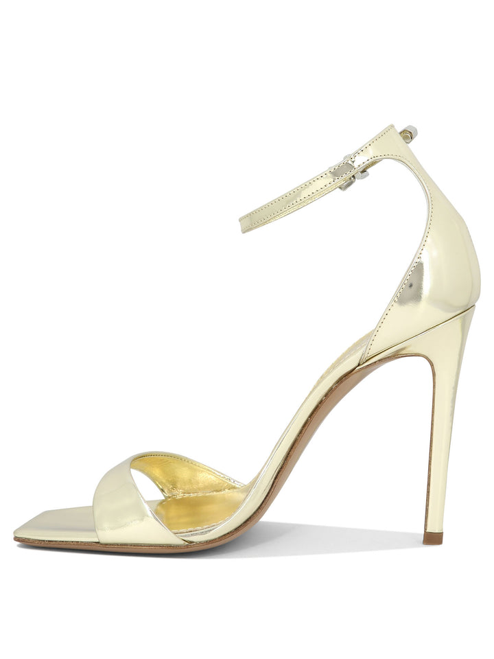 Stiletto Sandals Gold