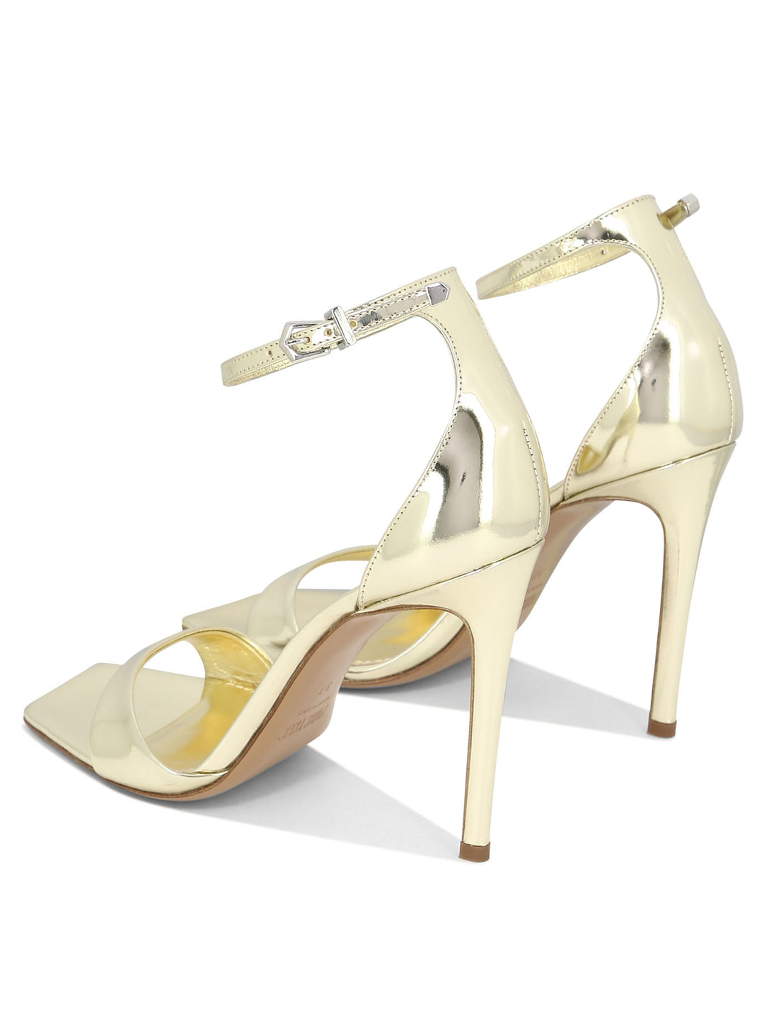 Stiletto Sandals Gold