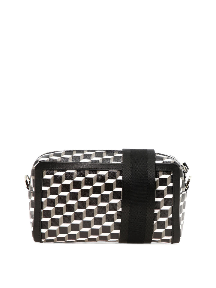 Cube Box Crossbody Bags Black