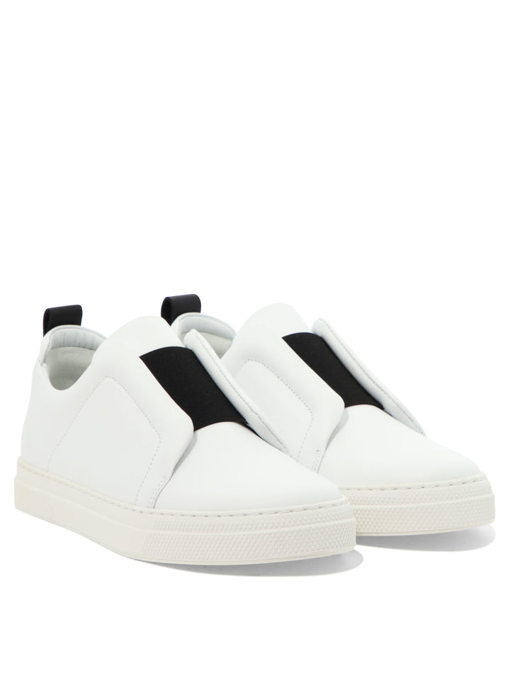 Slider Sneakers & Slip-On White