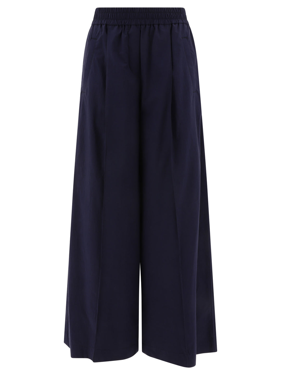 Wide Trousers Blue