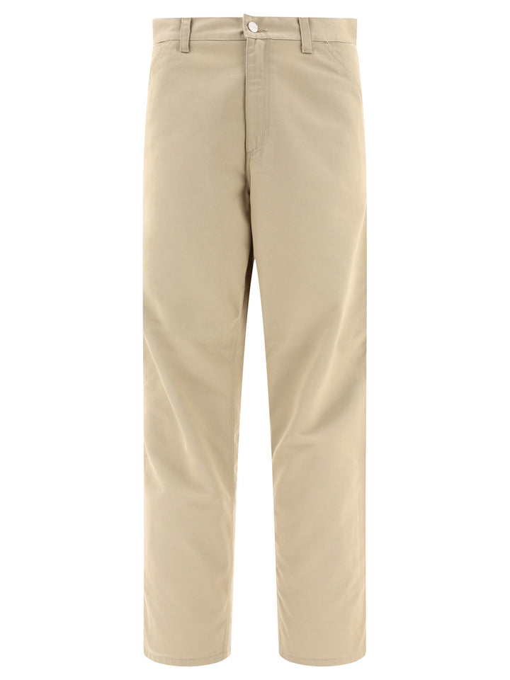 Simple Trousers Beige