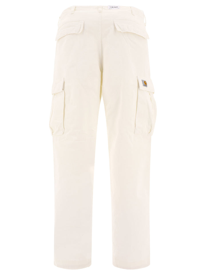 Cargo Trousers White