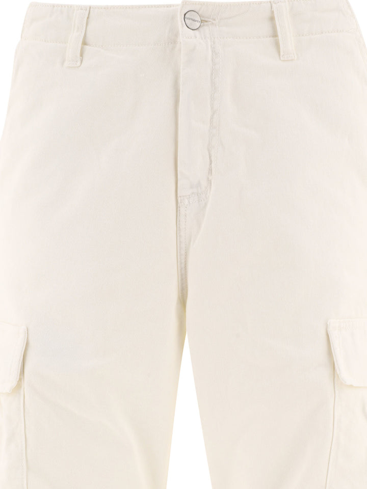 Cargo Trousers White