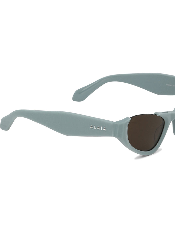 Cat-Eye Sunglasses Light Blue