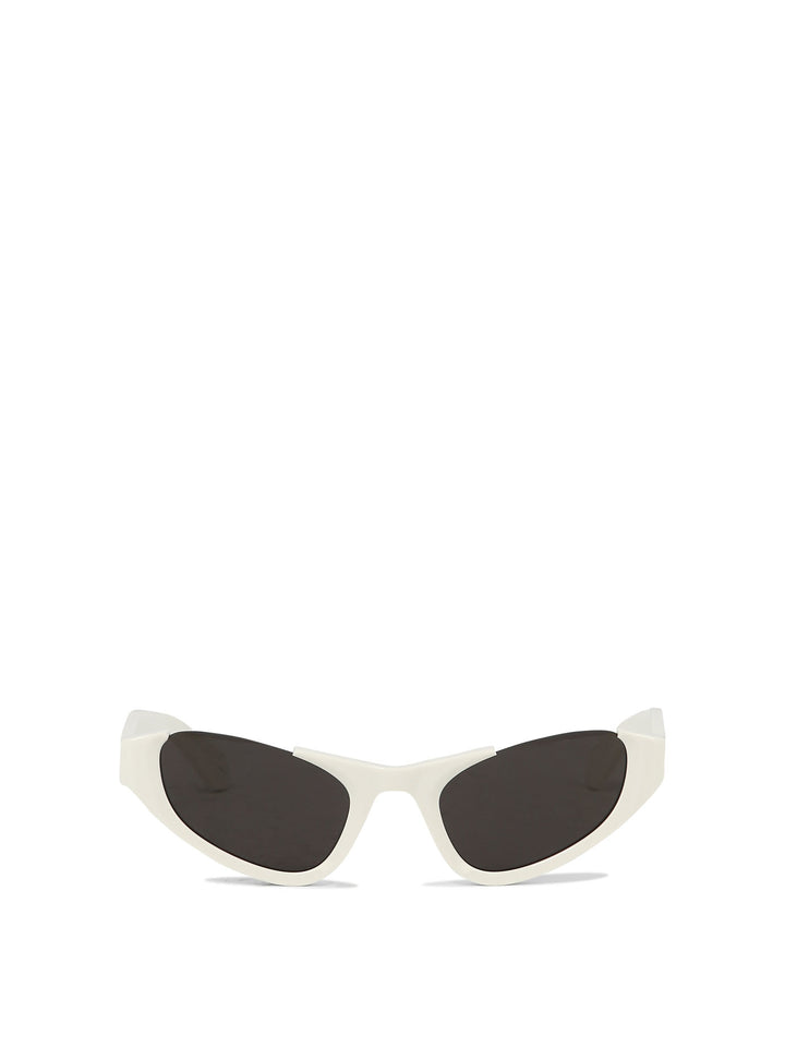 Cat-Eye Sunglasses White