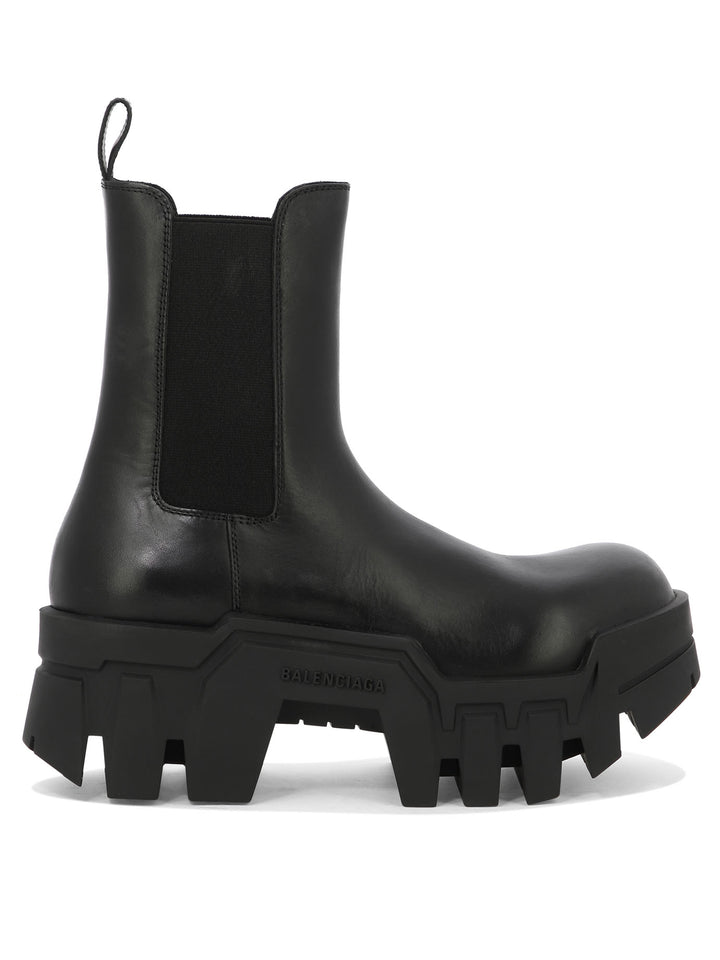 Bulldozer Ankle Boots Black