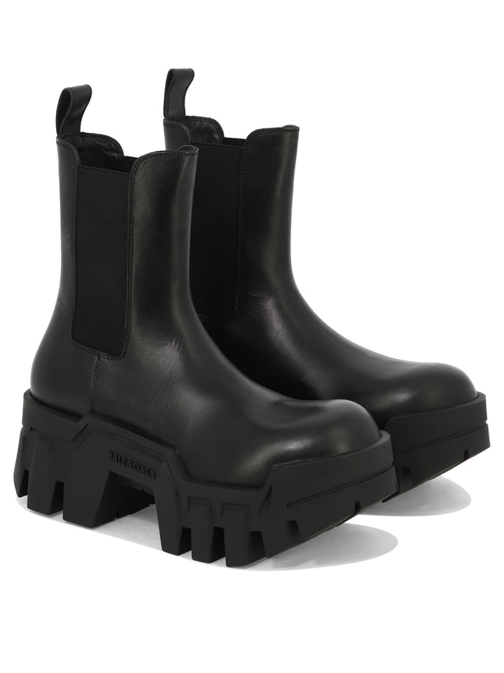 Bulldozer Ankle Boots Black