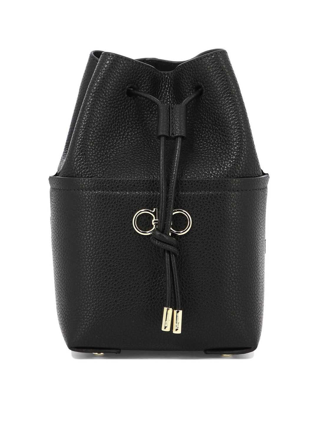 Mini Gancini Crossbody Bags Black