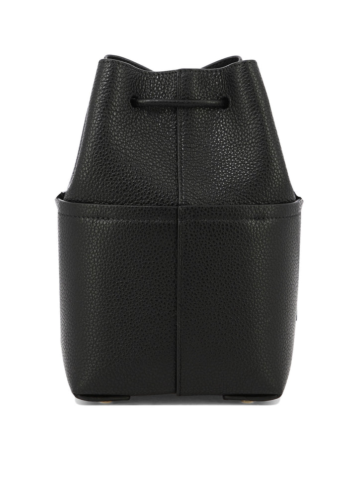 Mini Gancini Crossbody Bags Black