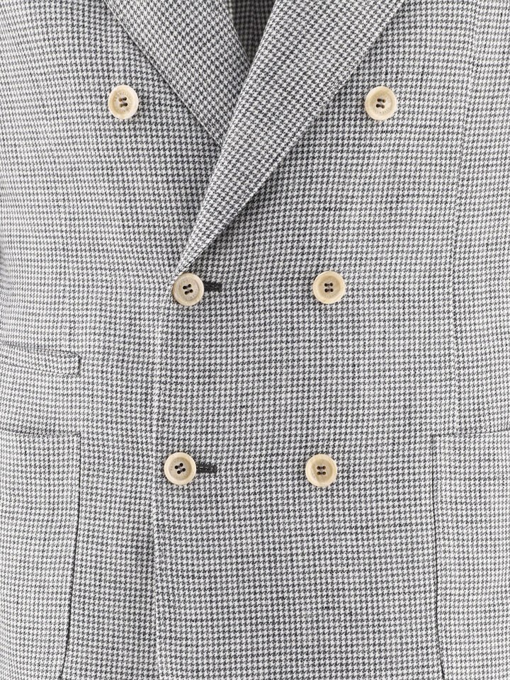 Linen Suit Suits Grey