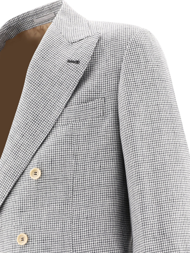 Linen Suit Suits Grey