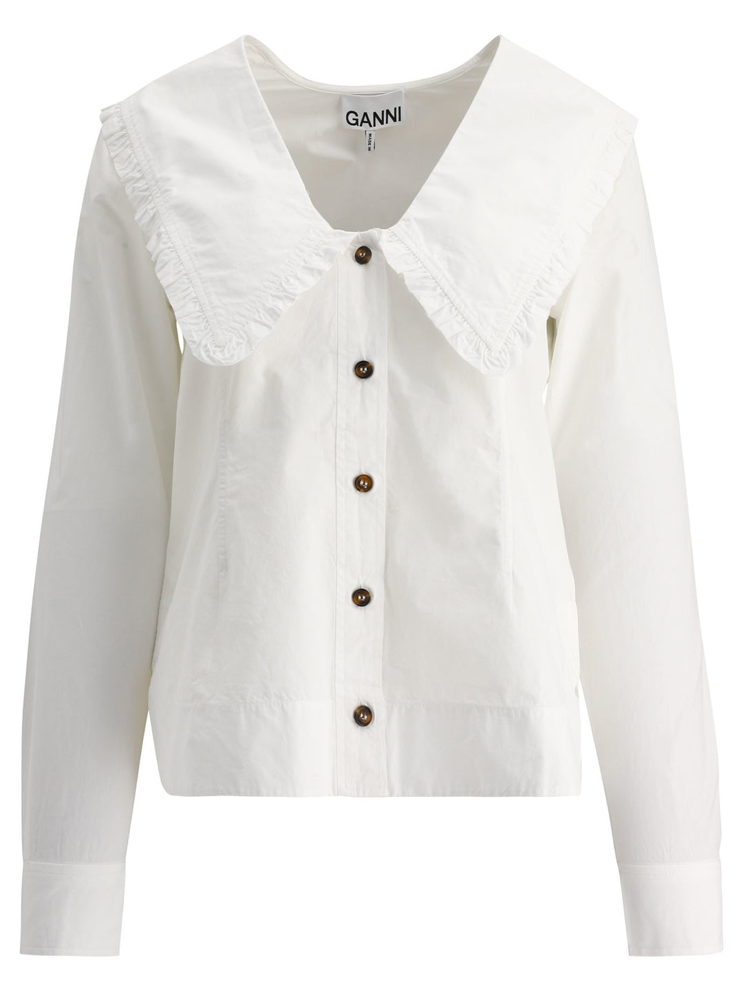 Poplin Shirt Shirts White