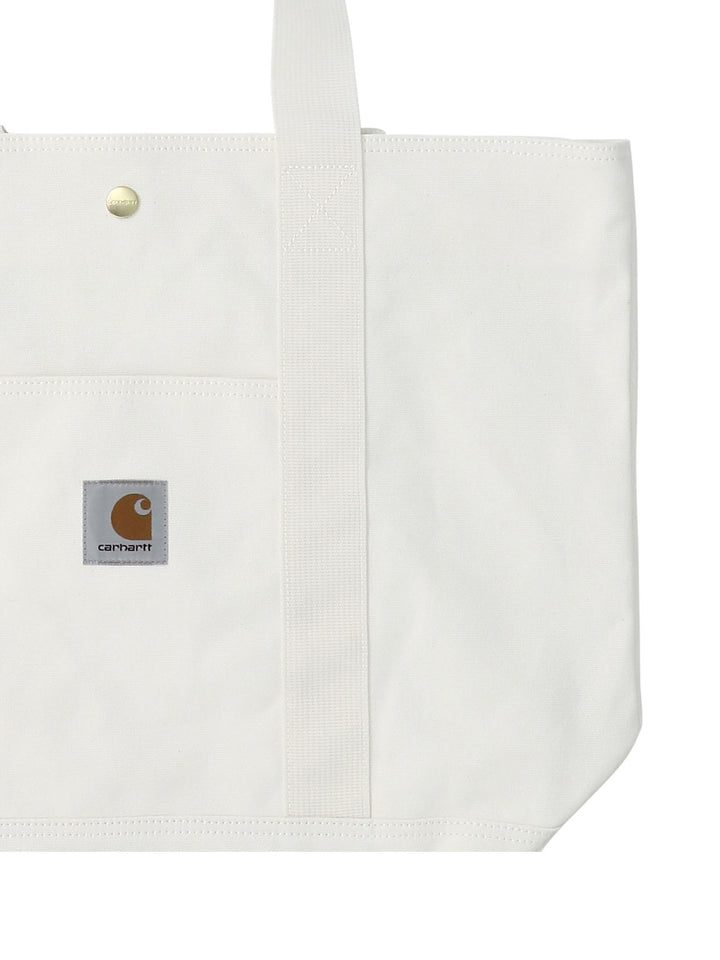 Canvas Tote Shoulder Bags White