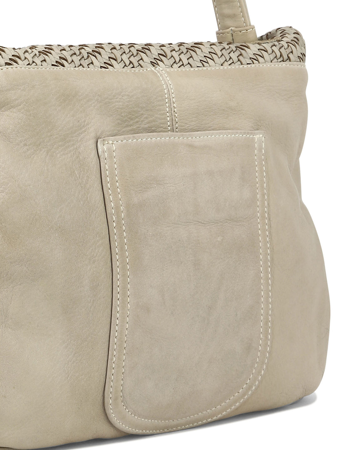 Basket Handbags Beige