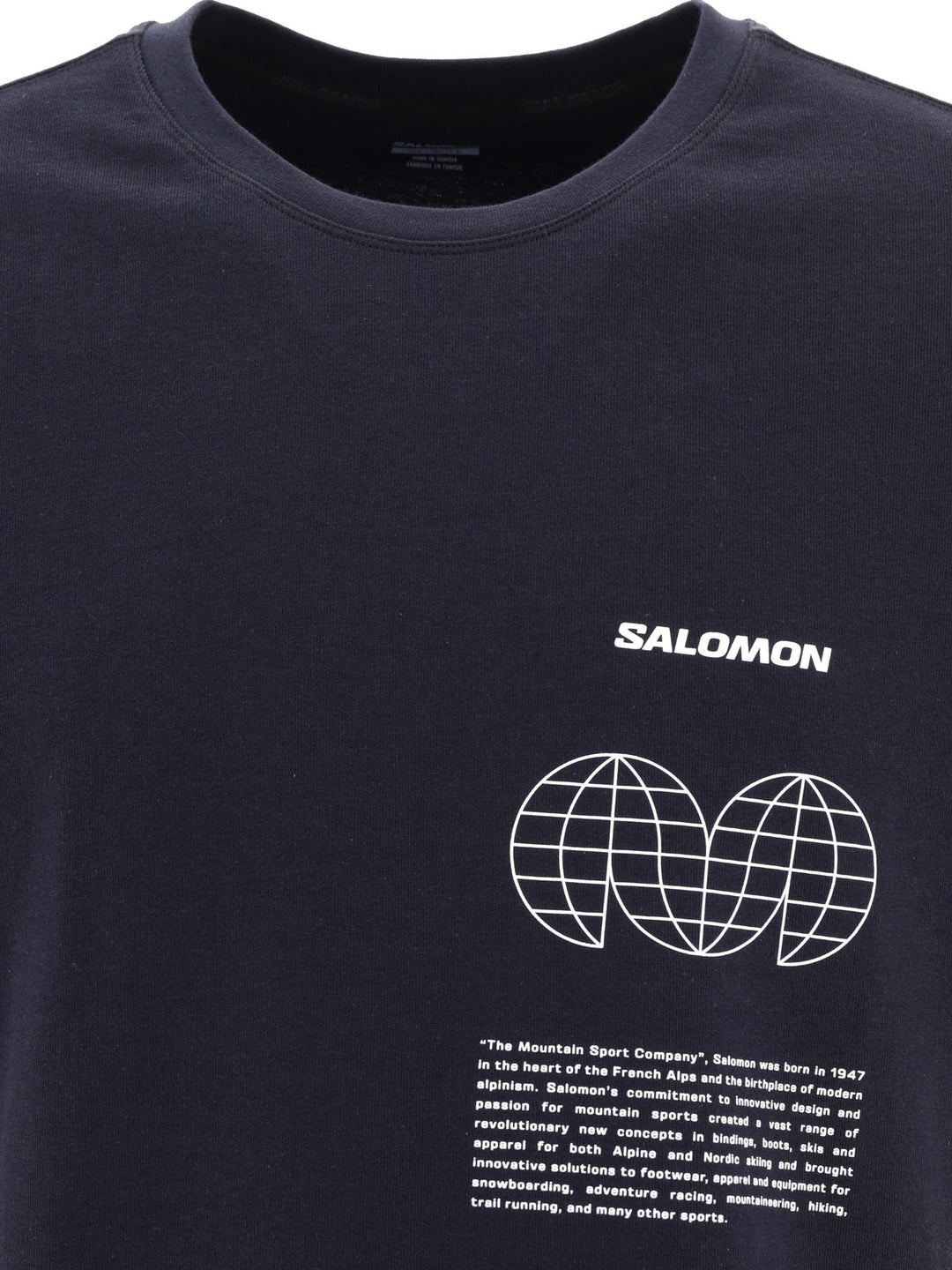 Globe Graphic T-Shirts Black