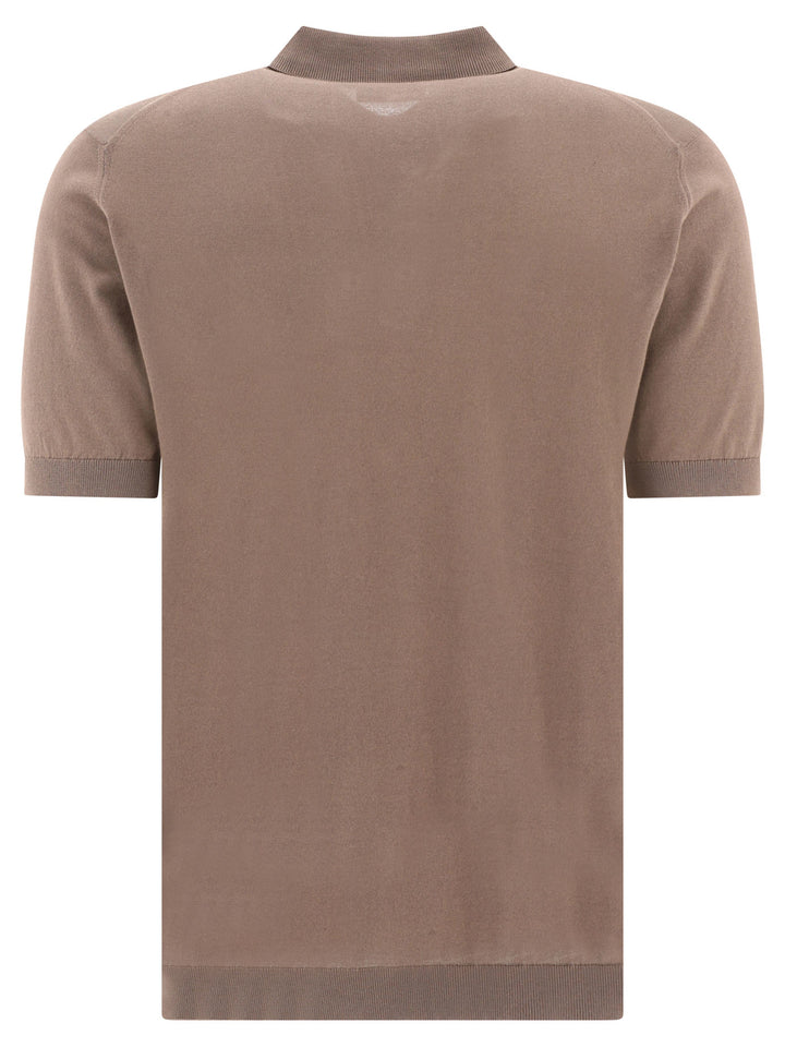 Adrian Polo Shirts Brown