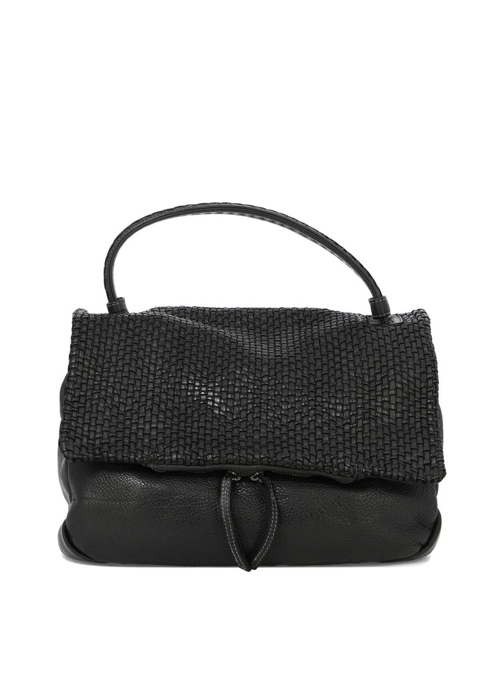 Basket Handbags Black