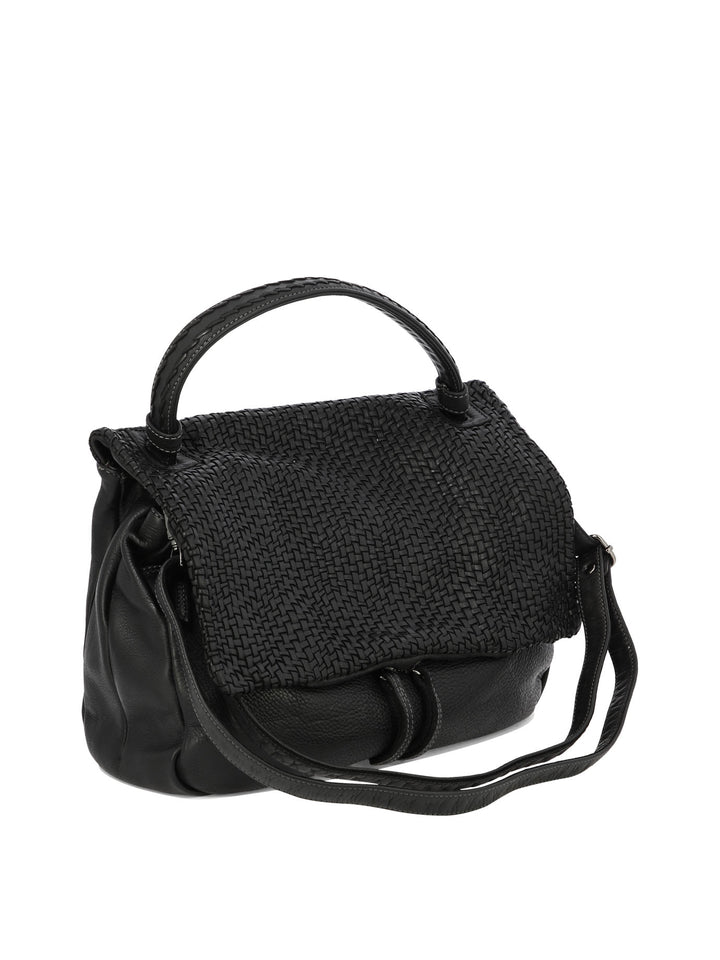 Basket Handbags Black