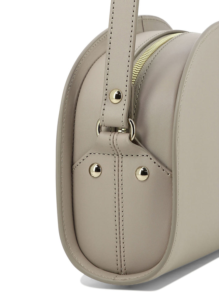 Demi-Lune Crossbody Bags Grey