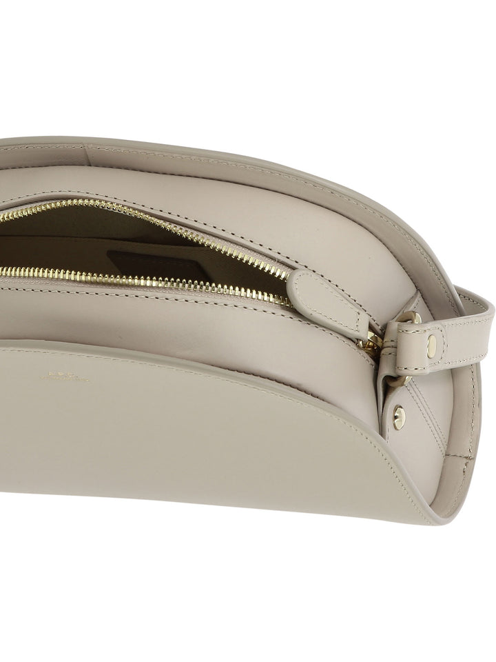 Demi-Lune Crossbody Bags Grey