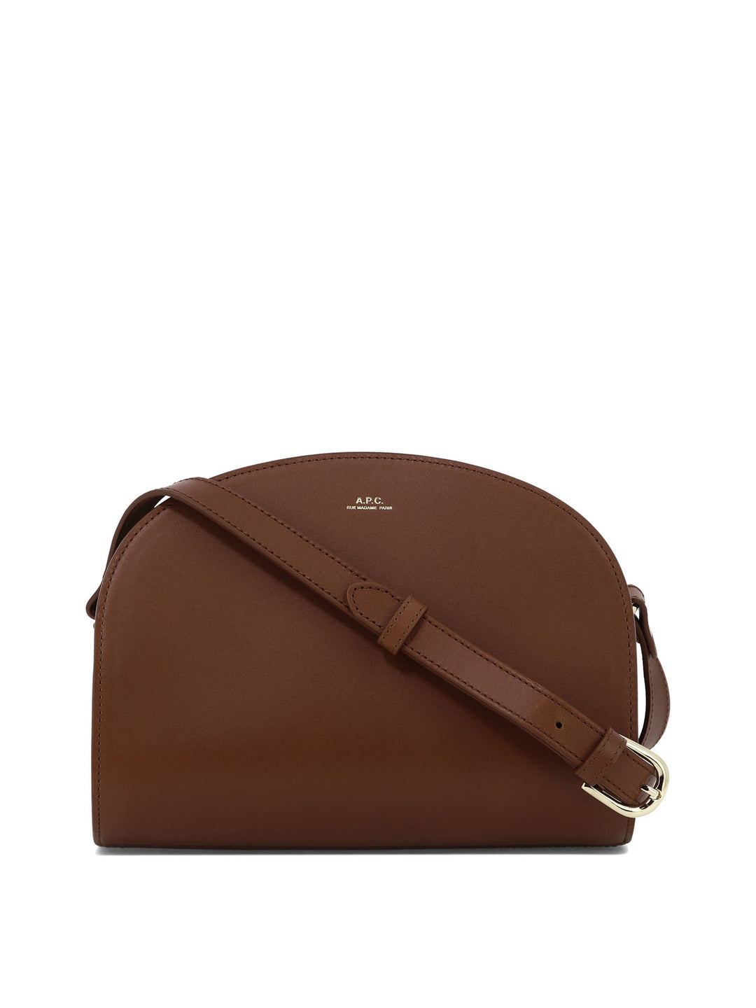 Demi-Lune Crossbody Bags Brown