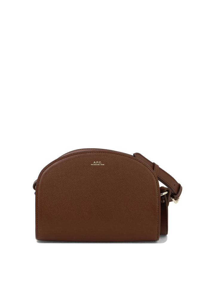 Demi Lune Mini Crossbody Bags Brown