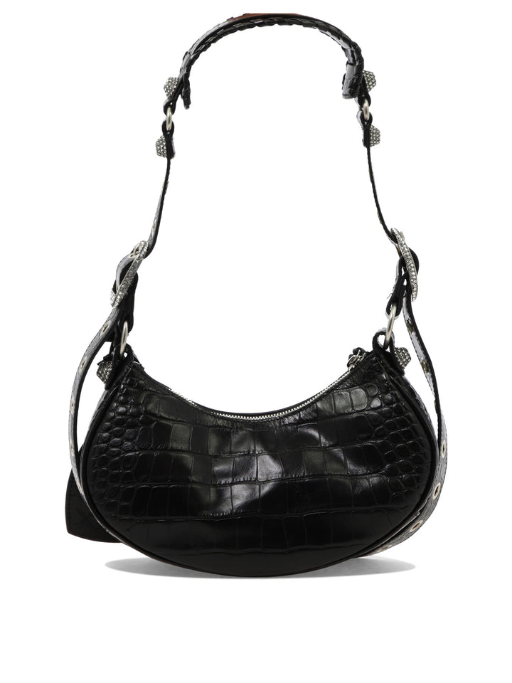 Le Cagole Xs Crossbody Bags Black