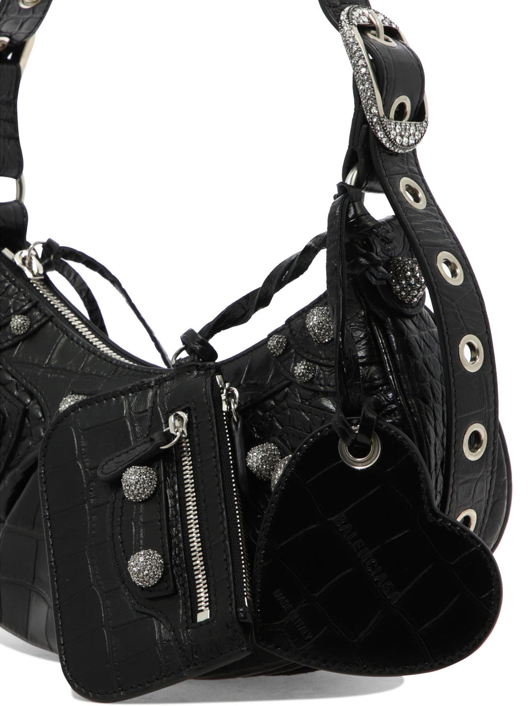 Le Cagole Xs Crossbody Bags Black