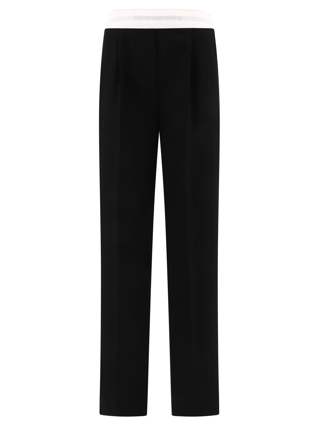 Tailored  With Logo At The Waist Trousers Black