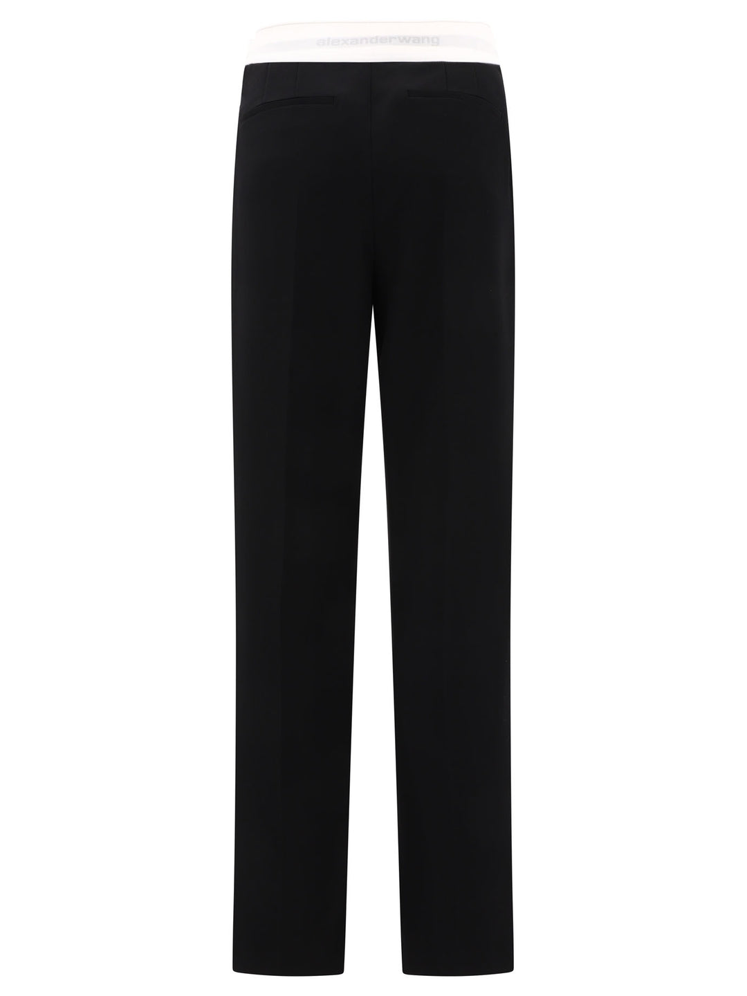 Tailored  With Logo At The Waist Trousers Black