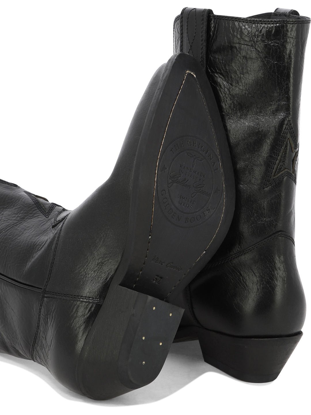 Wish Star Ankle Boots Black