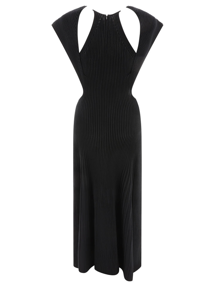 Sleeveless Maxi Dress With Cut-Out Details Dresses Black