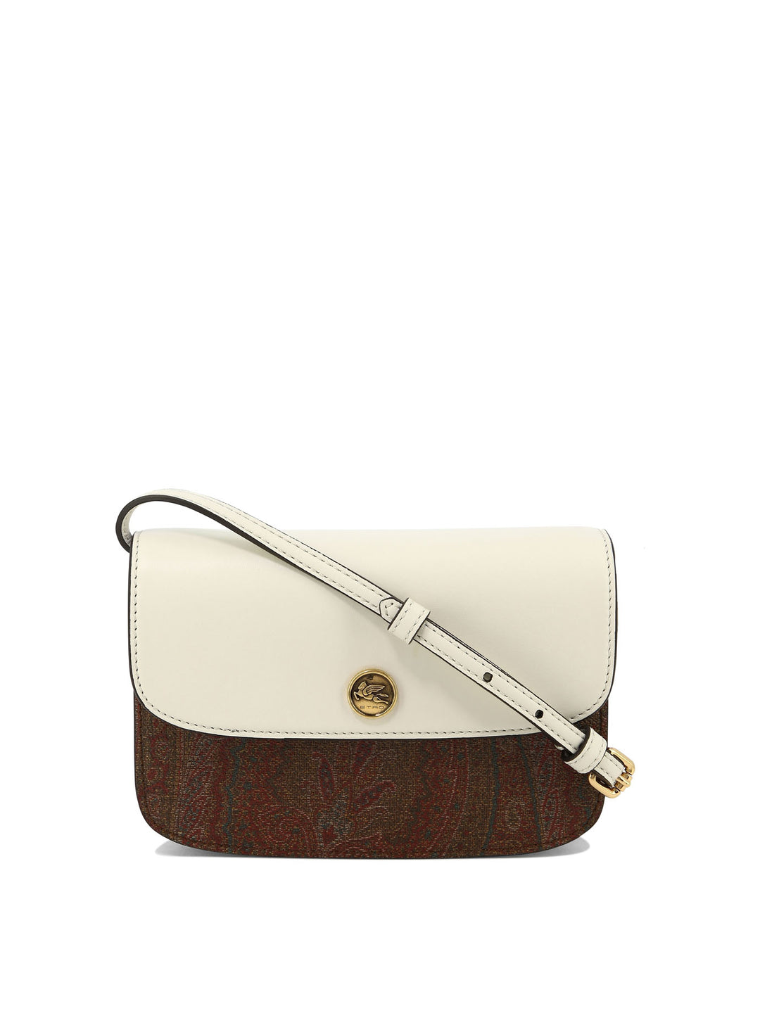 Etro Essential Xs Crossbody Bags White