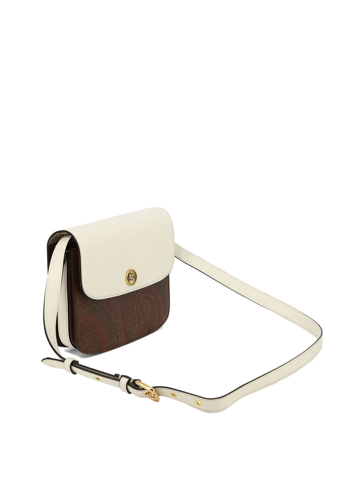 Etro Essential S Crossbody Bags White