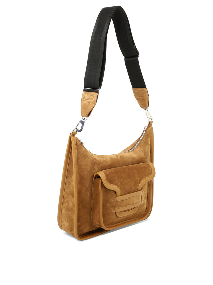 Alpha Day Crossbody Bags Brown