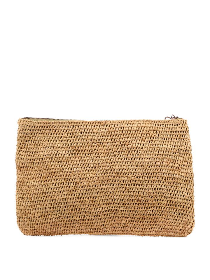 Ampy Clutches Beige