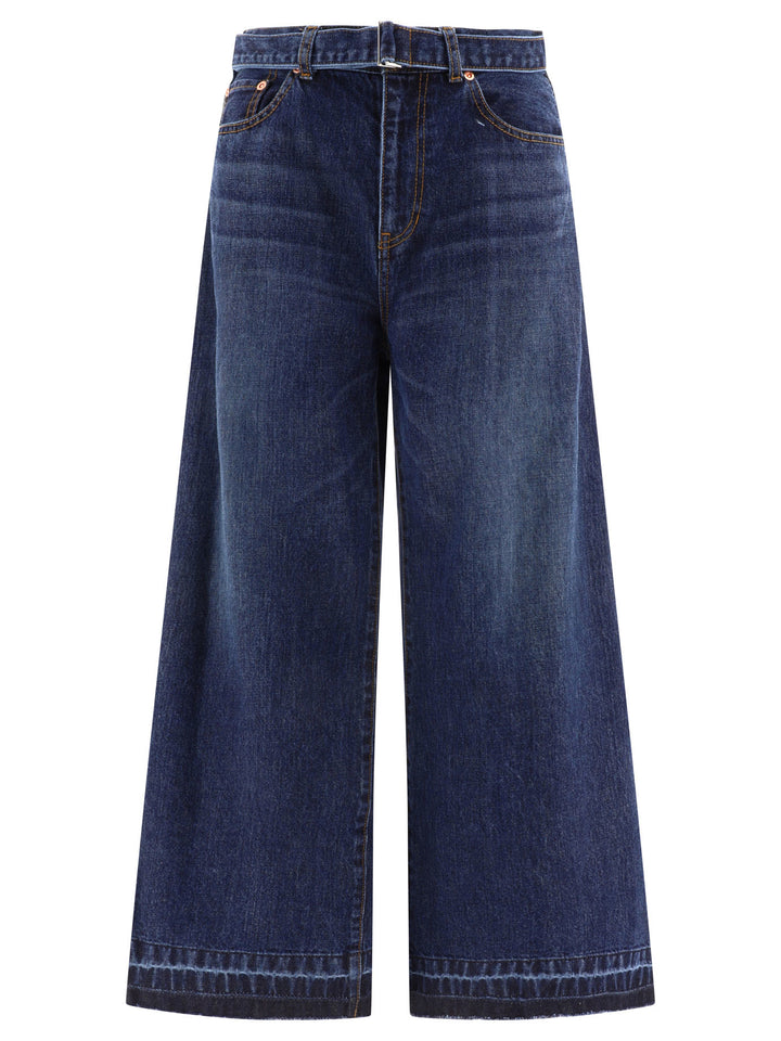 Belted Jeans Blue