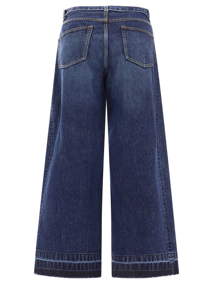 Belted Jeans Blue