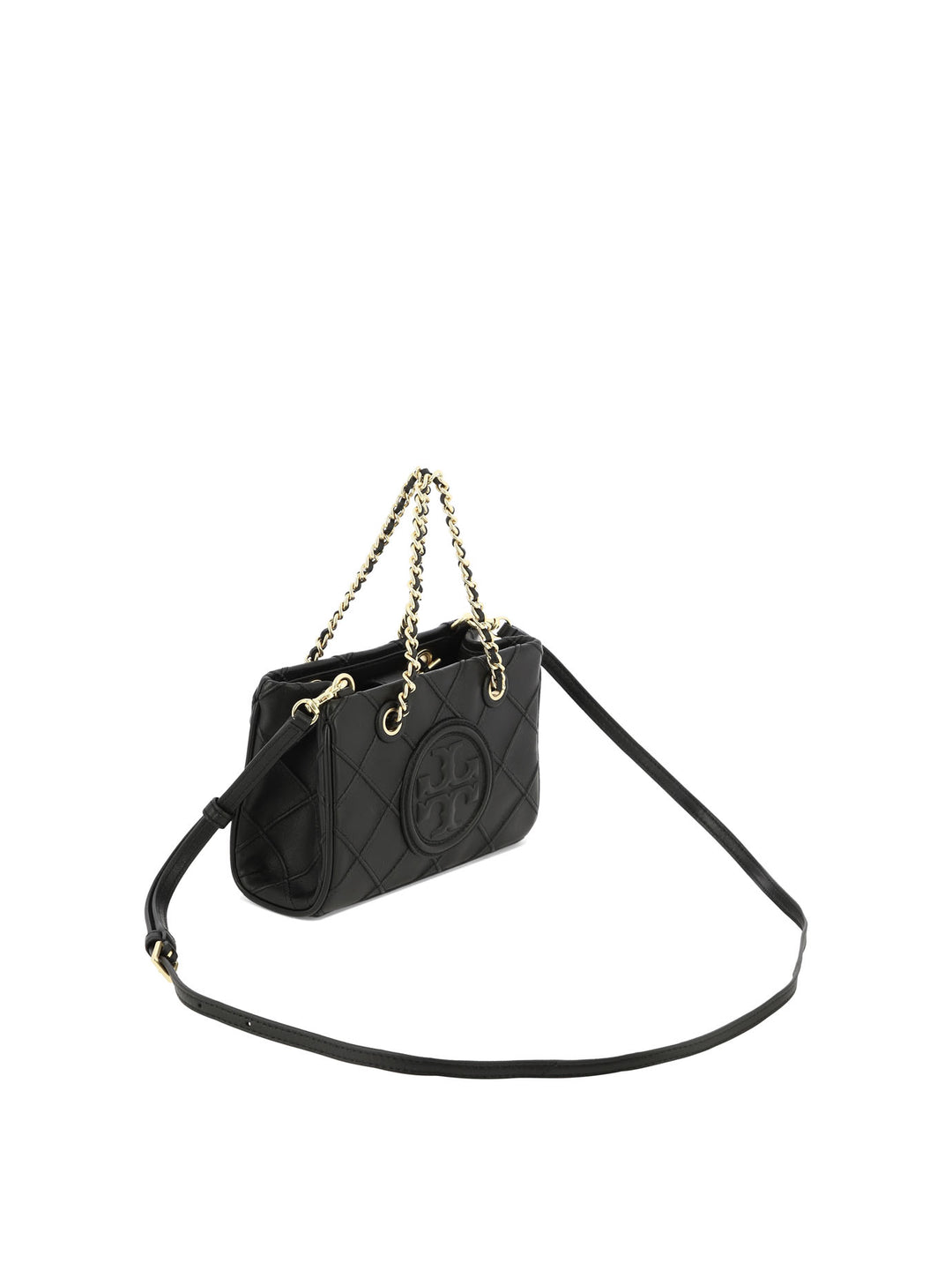 Mini Fleming Soft Chain Handbags Black