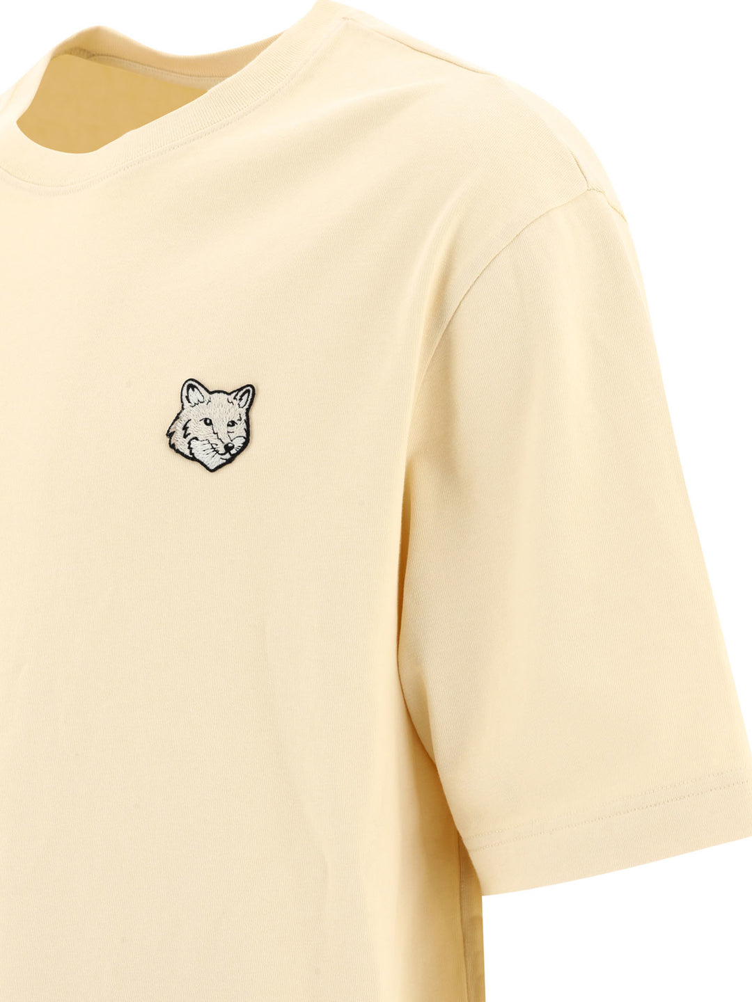 Tonal Fox Head T-Shirts Beige