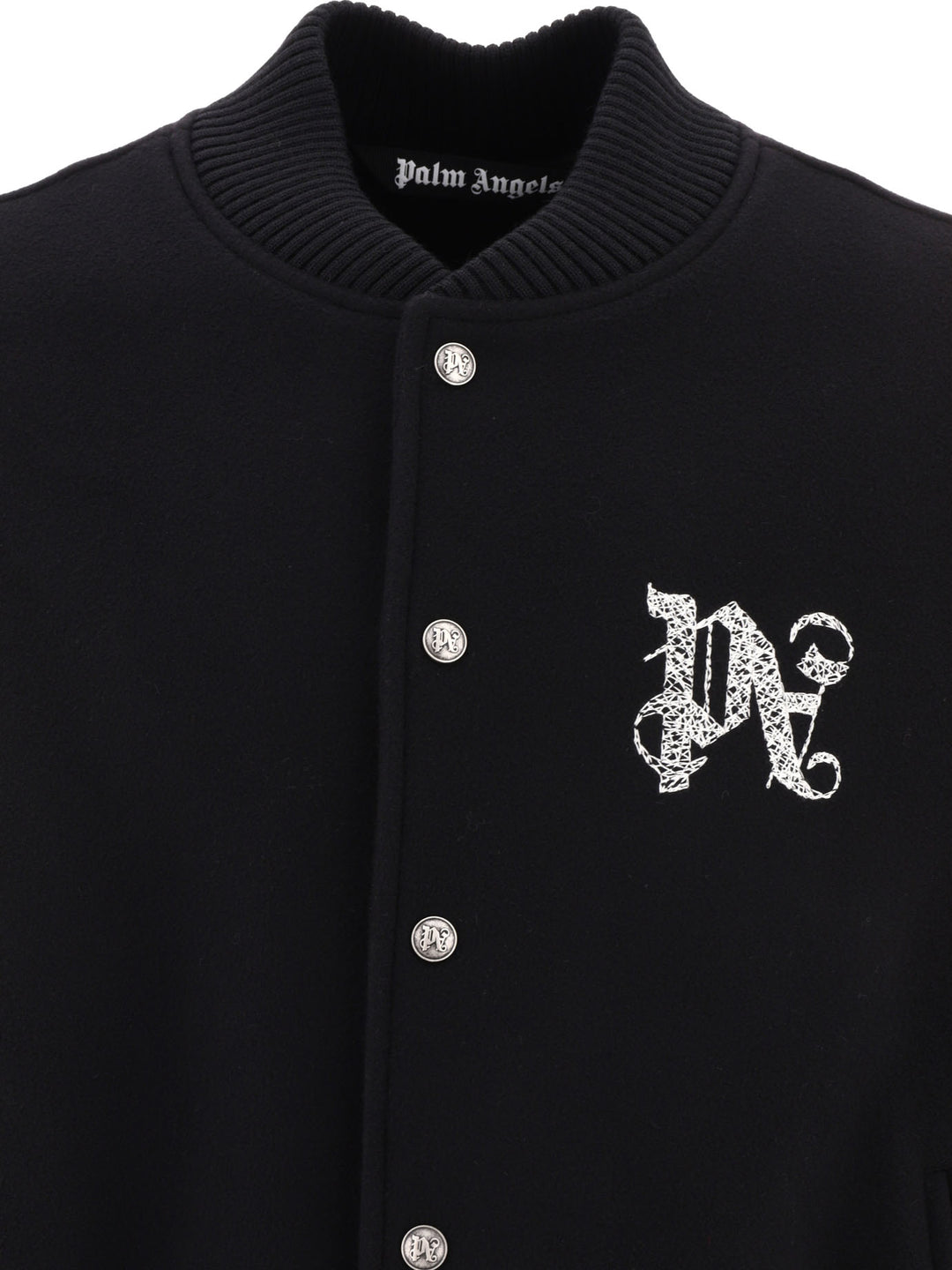 Varsity Monogram Jackets Black